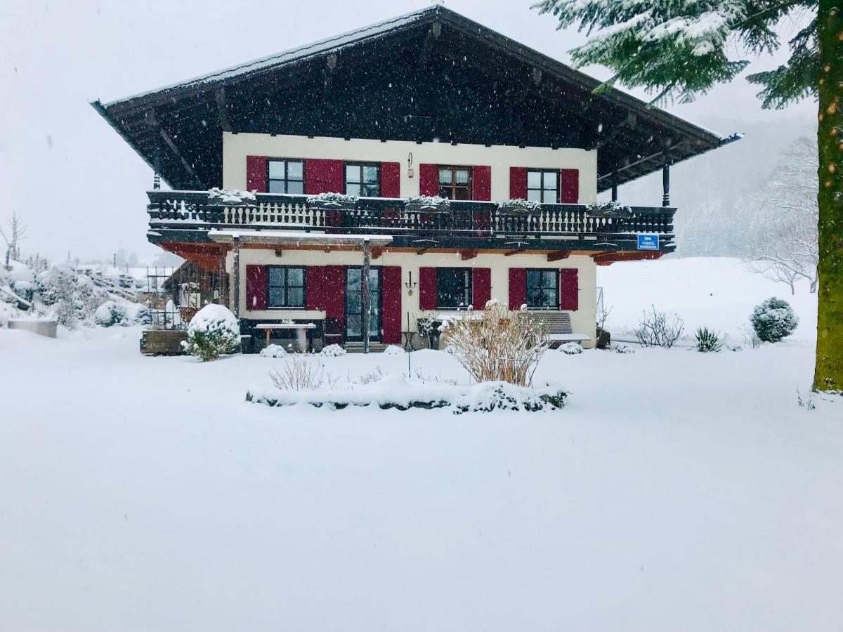 Ferienwohnung Draexl Garten Und Bergblick Nußdorf am Inn Zewnętrze zdjęcie